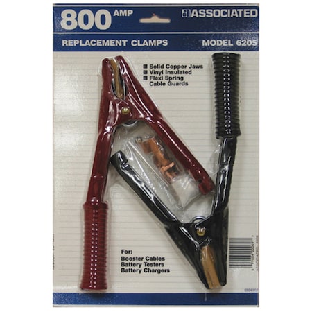 Associated Equipment Amp Replacement Battery Clamps, 800 ASO6205